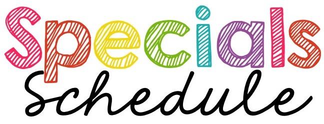 Masciangelo, Lisa - Kindergarten / Schedule for Specials